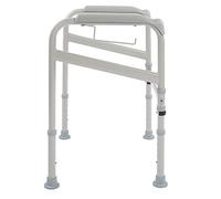 Dioche Gara per Mano Handicap di Sicurezza Regolabile con Supporto Non Slip - Aiuto per Grappare con disabilità in Acciaio Al Carbonio per la Toilette e il Comfort del Bagno