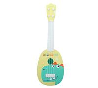 Dioche Giocattolo per Bambini Ukulele Chitarra Strumento Musicale Sicuro Ambientale Plastica Durevole Educazione Precoce Bambini Ragazzi Ragazze in età Prescolare 36 X 11,5 Cm (Digitare 4)