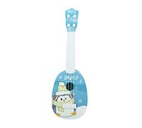 Dioche Giocattolo per Bambini Ukulele Chitarra Strumento Musicale Sicuro Ambientale Plastica Durevole Educazione Precoce Bambini Ragazzi Ragazze in età Prescolare 36 X 11,5 Cm (Stile 5)
