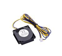 Dioche Hotend di Raffreddamento Senza Spazzole con Ventola 40 X 40 X 10 | Ventola di Ricambio per Estrusore Stampante 3D, Alloggiamento in Plastica, Cavo da 120 Cm, compatibilità Ender-3 Ender-3