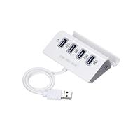 Dioche Hub USB OTG Hub 4 in 1 Splitter Multiplo USB 3.0 per PC Laptop Trasferimento Ad Alta velocità da 5 Gbps Design Elegante e Durevole