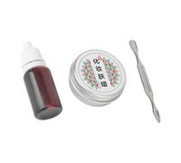 Dioche Kit per il Trucco del Sangue Finto Cera Cicatrici, 10 Ml, Modellare le Ferite, con Spatola, Halloween, Effetti Speciali, Cosplay, SFX di qualità Professionale