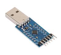 Dioche Lampeggiatore.USB CP2104 Scheda Convertitore Seriale Modulo USB a TTL UART 6PIN con Ricetrasmettitore Integrato per Progetti e Trasmissione Dati