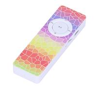 Dioche Lettore MP3 Viola Lettore MP3 Portatile con Altoparlante Integrato, Supporta Schede di Memoria Fino a 64 GB per Corsa e Viaggio, Batteria a Lunga Durata (TYPE C)