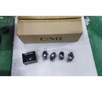 Dioche Luci Ambientali del Telaio a LED Monocolore in 4 Pezzi - Design Ad Alta luminosità Adatto a Vari Scenari tra Cui Auto, Barche e Yacht - Installazione Semplice, Maggiore Sicurezza, (YELLOW)