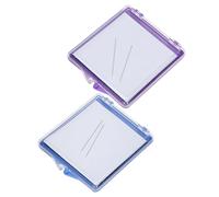 Dioche Magnetica per Aghi Set di Puntaspilli Magnetici per Cucire da 2 Pezzi - Contenitore Multifunzionale per Aghi con Disco Magnetico Incorporato - Strumento Fai-da-te Perfetto per Organizzare,