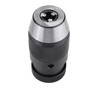 Dioche Mandrino Autoserrante Autoserrante in Acciaio CB16 da 0" Adatto per Trapani Elettrici, Torni e Fresatrici, 0-13 Mm, Comodo Design di Bloccaggio, Coppia elevata.