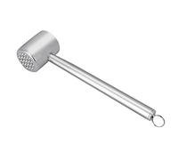 Dioche Martello Mazzuolo per Carne Martello Batticarne in Acciaio Inossidabile a Doppio Lato per Cucinare Facilmente, Perfetto per Bistecche, Maiale, Pollo e Altro - Design Ergonomico, Comodo Gancio