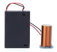 Dioche Mini Bobina di, Accensione Remota Senza Alimentata a Batteria, Bobina di Elettronica, Kit di Montaggio, Adatto per Esperimenti per Studenti, Progettazione di Corsi, ecc., Telaio (Prodotto