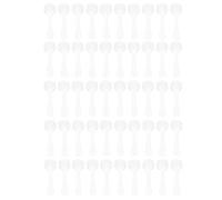 Dioche Misurino Cucchiaino Misurino 50 Pezzi Set di Cucchiai Dosatori in Plastica da 5 Ml - Ecologico e Non Tossico - Perfetto per Fertilizzanti, Polvere Medicinale e Forniture da Giardinaggio