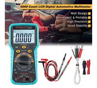 Dioche Multimetro Universale per Autoveicoli Multimetro Digitale per Autoveicoli da 6000 Conteggi Tester Universale True RMS con Retroilluminazione e Torcia - Perfetto per la Diagnostica e la