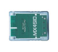 Dioche MX4SIO Adattatore per Scheda Micro di Memoria SIO2SD Lettore di Schede Micro di Memoria di Ricambio Stabile Fatto a Mano per Console FAT Materiale ABS Accessorio Durevole di (Blu trasparente)