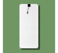 Dioche Pannello Solare Flessibile Pannello di Ricarica Solare Semi-flessibile da 30 W 18 V, Caricatore per Telefono USB, di Ricarica Esterno Portatile Adatto per Campeggio, Escursionismo, Automobili