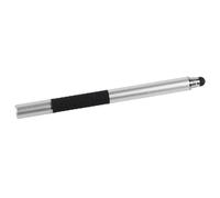 Dioche Penna Stilo, Penna Capacitiva - Touch Screen Universale con Doppia Testina Navigazione e un'esperienza di Scrittura Autentica - Portatile e Compatibile con Tutti (SILVER)