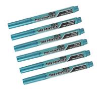 Dioche Pennarelli per Vernice per Pneumatici 6 Pezzi Pennarelli per Vernice per Pneumatici - Olio Protettivo Impermeabile e di Lunga Durata, Facile da Applicare, Perfetto per Riparazioni di per