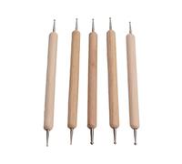 Dioche Penne per Rientranze Penna per Cordonatura con Presa Salda a Lunga Durata per Dettagliare Progetti Artigianali 5 Pezzi