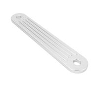 Dioche Piastra di Supporto per Poppa in Alluminio TSP 2DP Piastra di Supporto per Poppa 12 Pollici X 2 Pollici 3/8 di Spessore per Motori Fuoribordo Senza Morsetti a Spirale