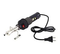 Dioche Pistola ad aria calda di controllo della temperatura portatile, soffiatore d'aria calda elettrico portatile 450 W 220 V con schermo LCD, kit professionale con ugello e supporto di saldatura