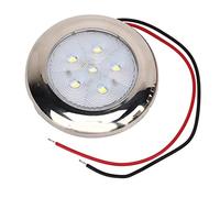 Dioche Plafoniera a LED da soffitto per camper da 12 V - Luce bianca impermeabile IP65 per imbarcazioni, camper, roulotte, yacht e camion - Luce versatile per lettura e cortesia