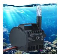 Dioche Pompa Ad Acqua Sommergibile Pompa Ad Acqua Sommergibile 12V Mini Elettrica per Fontana da 500 L/h per Acquari, Acquari e Potabile per Animali Domestici con Sollevamento Massimo di 4,9 Piedi e