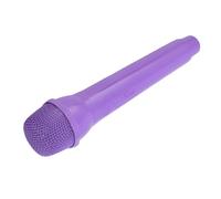 Dioche Prop Simulazione Discorso Microfono Prop Cosplay - Leggero e portatile: Microfono Finto in Scala per Esercitazioni Vocali e Scattare Foto - Ideale per Cosplay e Performance (viola chiaro)