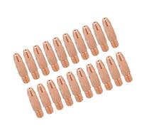 Dioche Punte MIG .035 20 Pezzi Punta di Contatto in Rame M6 per Torcia per Saldatura MIG Binzel 24KD 0,8 Mm Rame Rosso Resistente Alle Alte Temperature Durevole Facile Montaggio (1.0)
