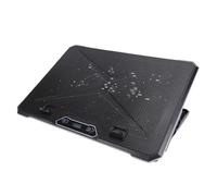 Dioche Raffreddatore per Laptop da Gioco Base di Raffreddamento per Laptop da Gioco RGB con 10 Ventole, 5 velocità Regolabili, 2 Porte USB, per da 12-19 Pollici, Design Robusto e Illuminazione (#2)