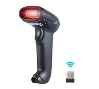 Dioche Scanner di Codici a Barre Wireless Scanner di Codici a Barre Portatile Wireless 2.4G con Ricevitore USB - Alta velocità 100 Scansioni Al Secondo - Risoluzione 3 - Archiviazione Offline Fino