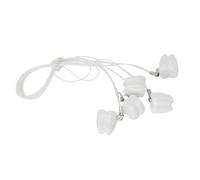 Dioche Scatola Portaoggetti per Denti Latte 50 Pezzi - Organizzatore per Denti Latte in Plastica Premium per Casa e Viaggio - Igienico, Leggero Ed Emotivamente Apprezzato - 50 Pezzi (WHITE)