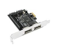 Dioche Scheda Adattatore Controller Trasferimento Ad Alta velocità da 3 Gb/s, Supporto, Compatibile con 137 GB+, Installazione Semplice, Include il CD dei Driver