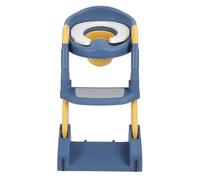 Dioche Sedile per Vasino 3 in 1 con Scaletta per Sgabello | Cuscinetti Antiscivolo e Design Confortevole in PVC per Neonati e Ragazze | Soluzione Perfetta per l'addestramento Alla Toilette dei