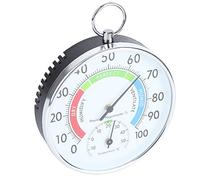 Dioche Serra Serra Termometro per Interni Igrometro - Misuratore di Temperatura e umidità da Appendere Alla Parete per Casa, Ufficio e - Preciso e Durevole per il Monitoraggio in Tempo Reale