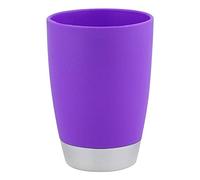 Dioche Set Accessori Blu Questo Set di Accessori da Bagno da 4 Pezzi Include un Portaspazzolino, una Tazza per le Mani, un Portasapone e un Dispenser per sapone. Nel Classico Bianco, Ne Esalta la