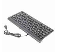 Dioche Set Combinato Tastiera e Mouse USB Ultra Sottile con Tastiera a 78 Tasti per PC Portatile, Design Compatto, Plug and Play, Cavo Resistente da 1, Leggero e Confortevole (#1)