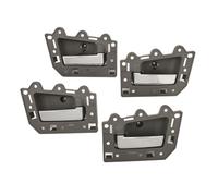 Dioche Set di Maniglie per Porte Interne da 4 Pezzi per 2005-2011 | Materiale ABS | Design Ergonomico | Installazione Semplice | Copertura Completa