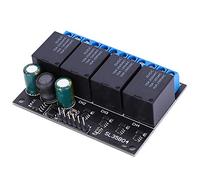 Dioche SL35B04 Modulo relè a 4 - Relè Autobloccante Bistabile con Interruttore di Controllo di Basso Livello per Applicazioni Versatili