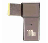 Dioche Slim Tip to USB C Adattatore USB C Troppo USB C per Snellire Adattatore Tip 100W 5A Caricabatterie per Laptop Stazioni di Docking per