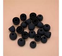 Dioche Sostituzione dei Gommini per Auricolari 12 Pezzi di Punte di Ricambio per Auricolari - Gommini in Silicone Premium per Cuffie - 3 Misure Incluse - Cuffie Comode e Resistenti (BLACK)