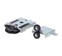 Dioche Sostituzione dei Rulli della Porta dell'armadio Sostituzione del Rullo della Porta Scorrevole della Puleggia Convessa della dell'armadio - Lega Ad Alta densità, Altezza Regolabile, Accessorio