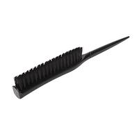 Dioche Spazzola per Cotonare i Capelli Spazzola per Cotonare i Capelli, Ergonomica a Coda di Topo in Nylon a 3 File per lo Styling dei per Aumentare il Volume, Design Portatile e con Setole Delicate