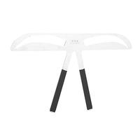 Dioche Stencil Minlia Shaping Righello per Modellare le Sopracciglia Stencil in Acciaio Inossidabile per Scelte di Design di Trucco Simmetrico Coda Cadente e Nebbia di Seta 5,5 X 3,3 Pollici