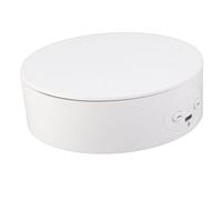 Dioche Supporto, Espositore Girevole a 360 Gradi a 360 Gradi - Piatto Girevole Elettrico per Bottiglie di Vino, Cosmetici e Orologi, Carico Massimo 6,6 Lb (WHITE)