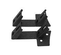 Dioche Supporto per Parabrezza A Pilastro per Parabrezza LED Staffe di Montaggio per Luci da Lavoro Sostituzione in Acciaio Al Carbonio per JK 2DR/4DR 2007-2017