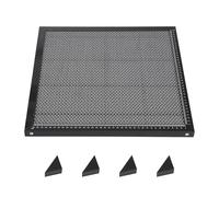 Dioche Tavolo da Lavoro a Nido d'ape per Incisore, Piattaforma per Pannelli in Alluminio da 400 X 400 Mm, Compatibile con Macchine a CO2/diodo/fibra, Bilance di Misurazione di Precisione per un