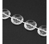 Dioche Tenda in Ottone e Perline di Cristallo Acrilico da 30 M - Decorazione Elegante per Matrimoni e Feste, Artigianato Fai-da-te Personalizzabile, Straordinario Riflesso della Luce, Diametro delle