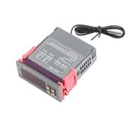 Dioche Termoregolatore Digitale da 100 Gradi -1000, Termostato di Precisione per Raffreddamento e Riscaldamento, Adatto per Serre e Incubatori, da -50 ℃ a 110 ℃ con Sensore (CA 110 ~ 220 V)