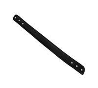Dioche Tracolla Singola in Pelle PU di Lunghezza Regolabile per Tuba Comodo Accessorio per Strumento Imbottito in Spugna Nero 4,5 Cm di Larghezza 73-112 Cm Gamma Regolabile
