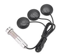 Dioche Trasduttore Piezoelettrico Pickup Piezo da 15 Mm, 6,35 Mm, per Chitarra, Ukulele, mandolino: Eccellente qualità del Suono, Facile Installazione, Uso Versatile