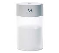 Dioche Umidificatore a Nebbia Portatile da 260 Ml con Luce Notturna Colorata, Umidificatore Silenzioso e Fresco Alimentato Tramite USB, Funzione di Spegnimento Automatico per la Casa e i Viaggi -