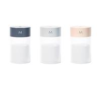 Dioche Umidificatori a Nebbia Umidificatore Portatile da 260 Ml con Luce Notturna Colorata, Umidificatore Silenzioso e Fresco Alimentato Tramite USB, Funzione di Spegnimento Automatico per la Casa e